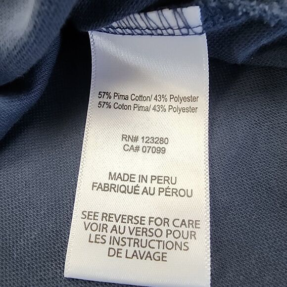 Travis Mathew Shirt Mens Medium Gray Pima Polo Short Sleeve Performance Golf - Picture 16 of 16